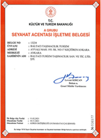 Seyahat Acenta Belgesi